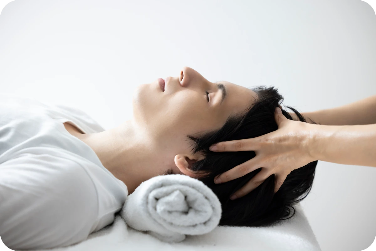 身体の内側から整えていくヘッドスパ